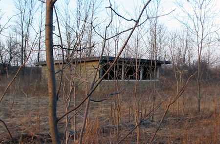 Motor City Dragway - Another Bldg Photo From Water Winter Wonderland